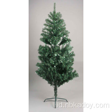 Pohon Natal 180cm hijau berujung lima